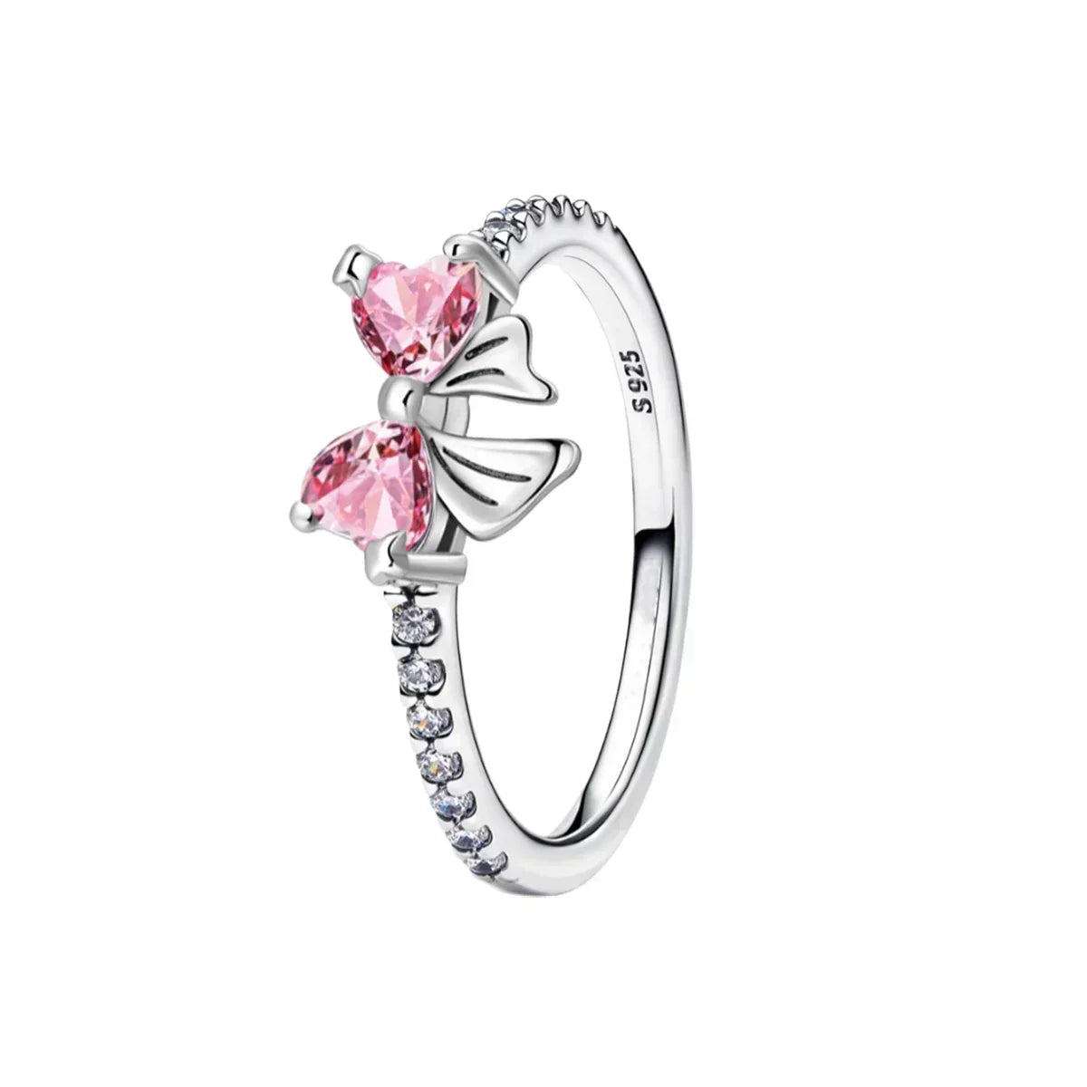 Vintage Moissanite Rings 925 Sterling Silver 6 Claws Cubic Zirconia Heart Crown Rings for Women Anniversary Fine Jewelry Gifts