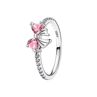 Vintage Moissanite Rings 925 Sterling Silver 6 Claws Cubic Zirconia Heart Crown Rings for Women Anniversary Fine Jewelry Gifts