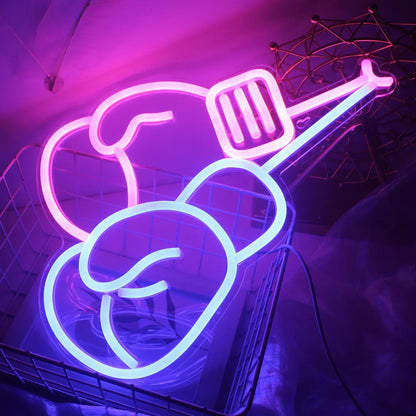 Barbell Fitness Gym Neon Sign Dumbbell LED Neon Ligh Wall Decoration For Workout Room Sport Club Weightlifting Christmas Gift