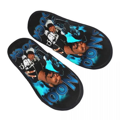Snoop Dogg Goes Jesus Guest Slippers for Bedroom Women Custom Print House Slipper