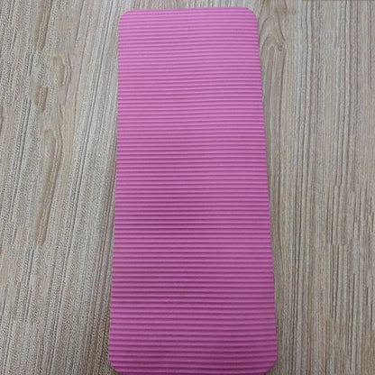 Yoga Mat Non Slip Exercise Fitness Mat Extra Thick Comfortable Rubber 160mm X330mm For Exercise Yoga and Pilates Gymnastics Mat