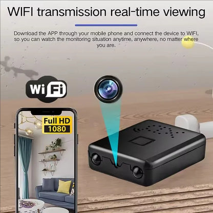 XD Mini Camera Full HD 4K WiFi Night Vision Remote Security Monitoring Home Protection Waterproof Video Recorder