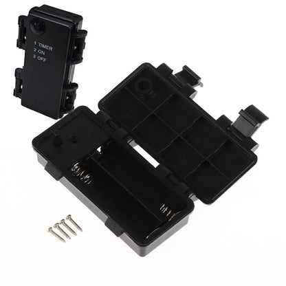 NEW Hot！1Pc 2 Sections AA Battery Holder 3V No.5 Waterproof And Dustproof Battery Cartridge With Timing Function