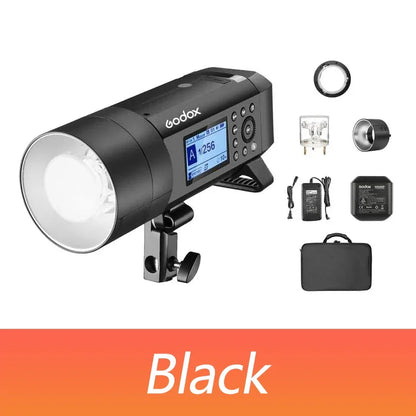 Godox AD400Pro 400Ws GN72 TTL 1/8000s HSS 2.4G X System Witstro All-in-One Outdoor Flash for Camera Photography Sony Nikon Canon