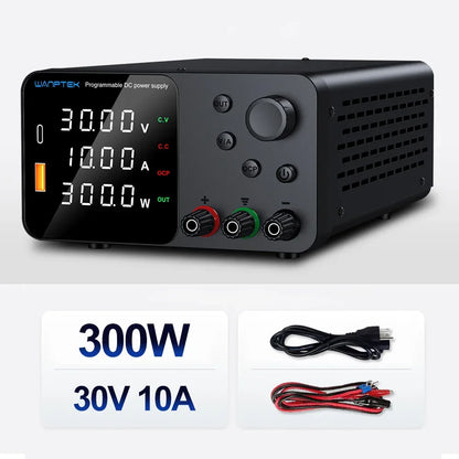 Wanptek DC Laboratory Power Supply 30V 10A 60V 5A 120V 3A Adjustable Voltage Current Applicable voltage 110V 220V Power Supply