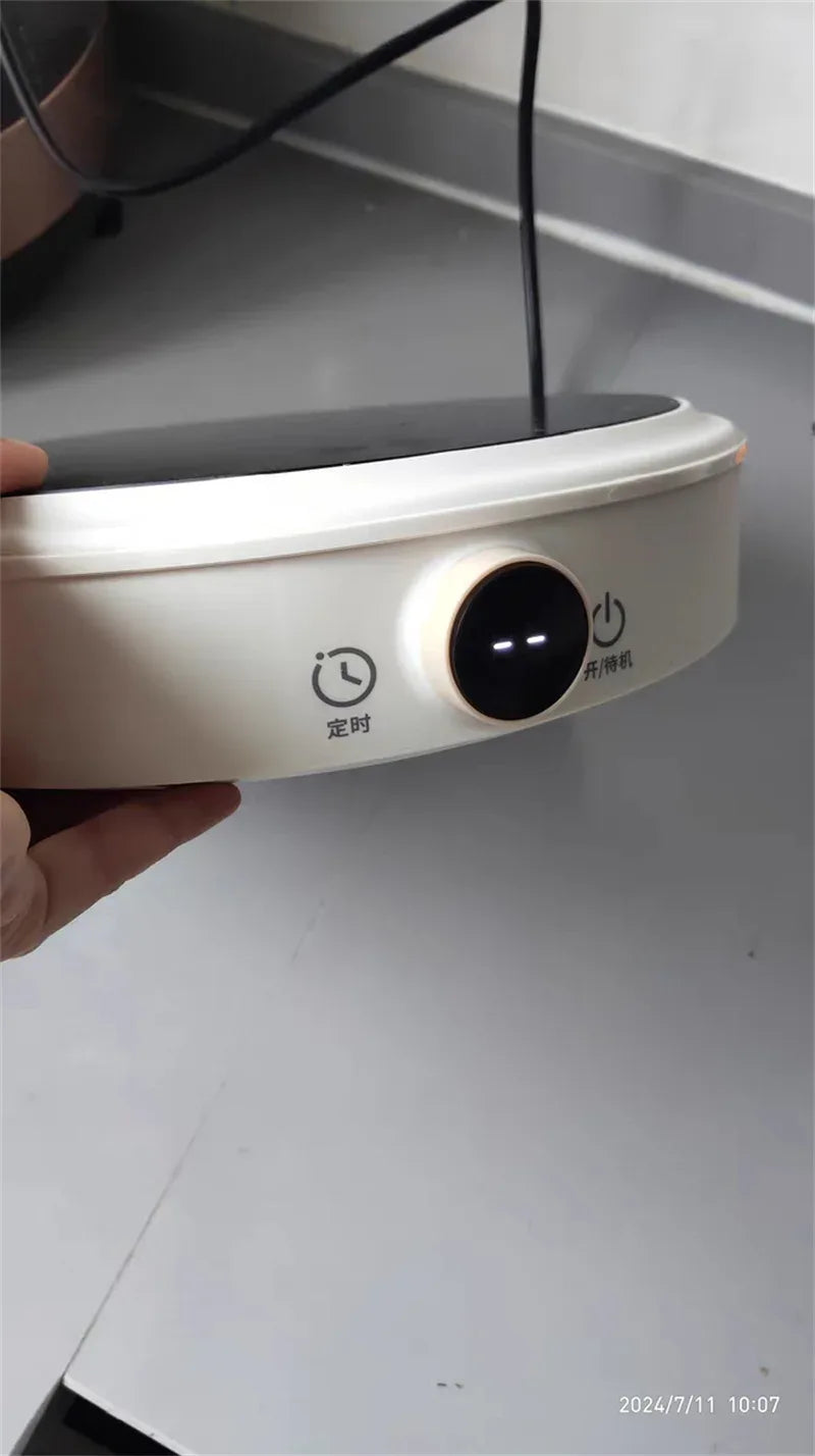 New Electric Ceramic Stove Home Mini Tea Cooker 2000W High Power Induction Cooktop Round Induction Cooker Kitchen Appliances 인덕션