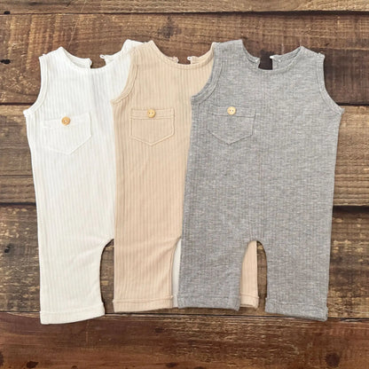 Baby Outfits Newborn Photography Props Sleeveless Baby Boy Romper  Jumpsuit Infant Photoshoot Accessories