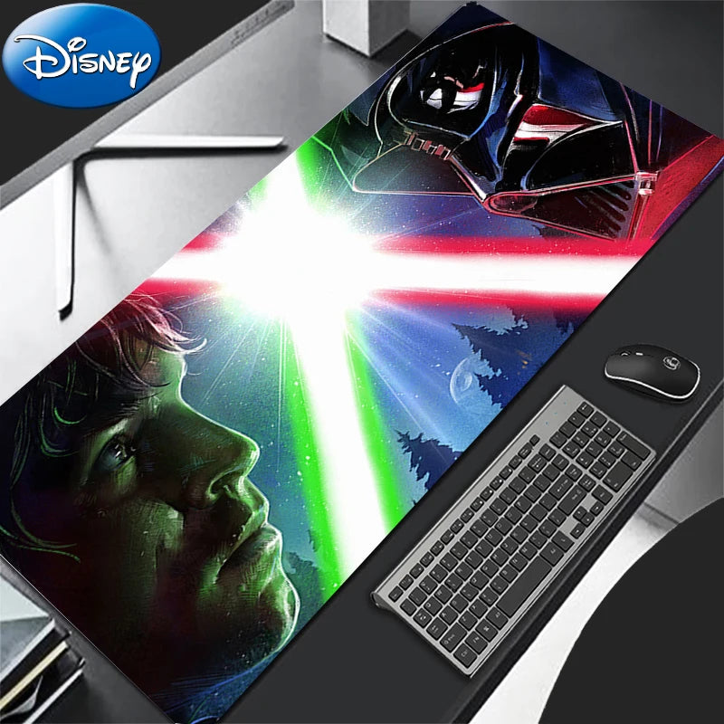 Mouse Pad Laptop Gaming Accessories Extended Desk Mouse Mat S-star HD Print W-wars Anime Mousepad Office PC Gamer Keyboard Pad
