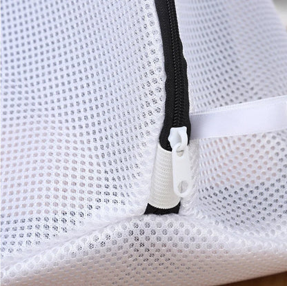 Mesh Laundry Bag for Trainers/Shoes Boot with Zips for Washing Machines Hot Travel Clothes Storage Box Organizer Bags