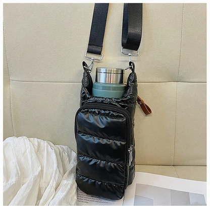 Autumn Winter Water Bottle Bag Thickened Thermal Water Bottle Cover Outdoor Sports Portable Water Bottle SleeveChristmas Gifts
