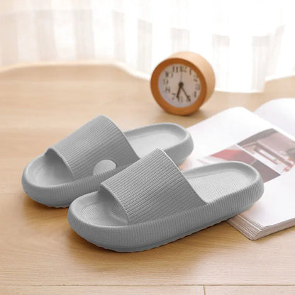 Kidmi Summer Thick Sole Slippers Men Sandals Home Softsole Slippers Outdoor Breathable Sandals for Home Flat Sandals Men's Shoes