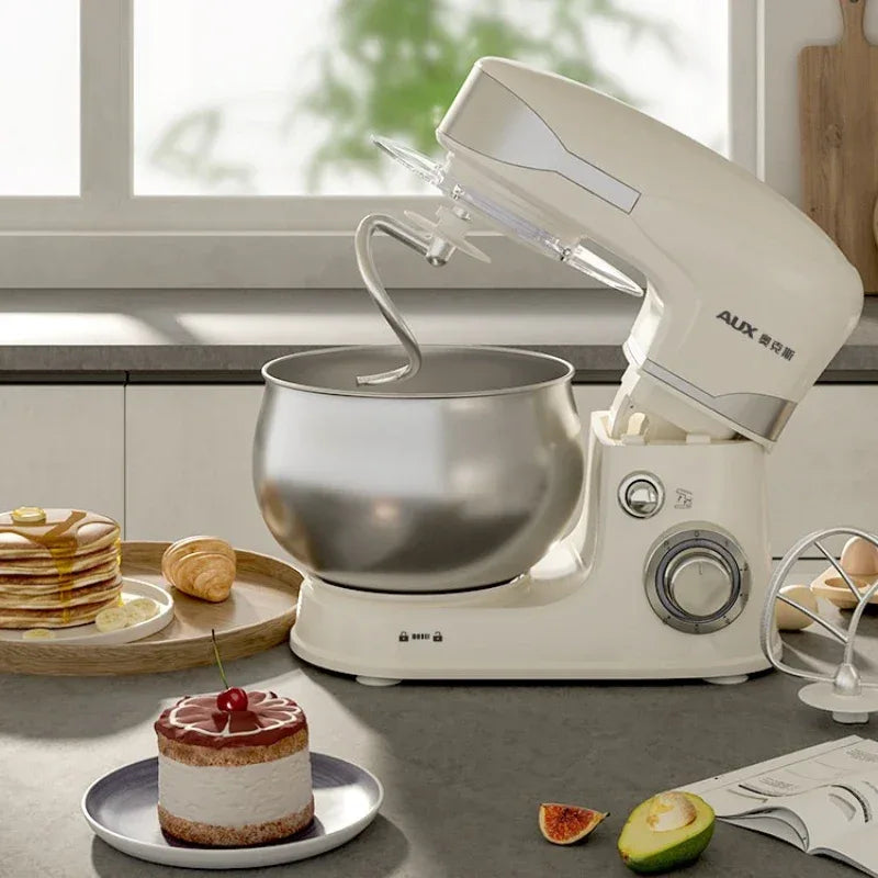 1200W Household Multifunctional Stand Mixer 5L Dough Kneading Cream Whisking Machine