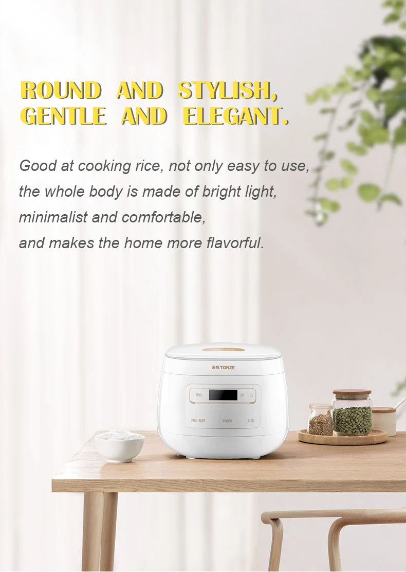 Multi-Function Patented Mini Electric Cookers Square Non Stick Rice Cooker Deluxe Ceramic Rice Cooker