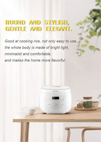 Multi-Function Patented Mini Electric Cookers Square Non Stick Rice Cooker Deluxe Ceramic Rice Cooker