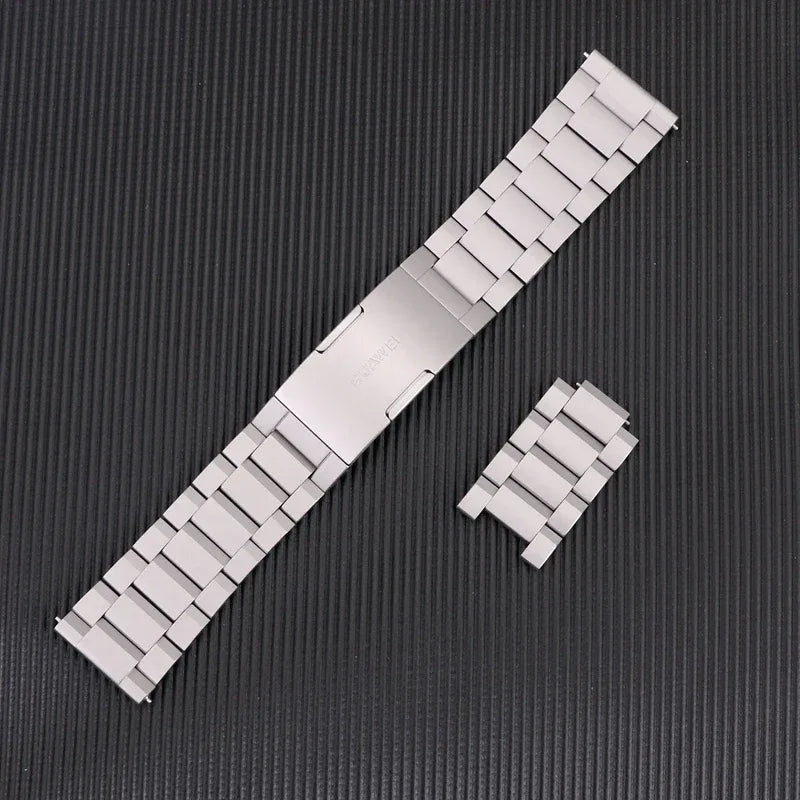 Original FKM Rubber Sport Band for Huawei GT3pro 46mm Titanium Watch Strap GT3 PRO Genuine Leather Band