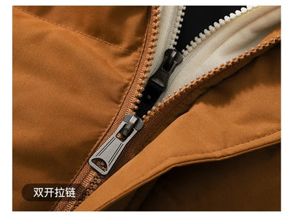 Unisex Fashion Hooded Vests Jacket Sleeveless Vest Autumn Thermal Soft Vests Casual Coats Male Cotton Men's Vest Men Thicken