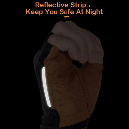 WEST BIKING Sports Bike Gloves Half Finger Men Women MTB Cycling Gloves Running Fitness Gym Riding Motorcycle Bicycle Gloves