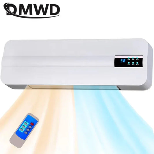 DMWD Wall-mounted remote control heater air warmer home room energy saving heating fan bathroom heating air radiator convector
