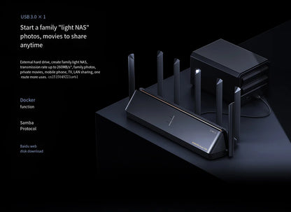 Xiaomi  Wireless Wifi 7 Router BE7000 Signal Booster Repeater Extend Gigabit Amplifier 160MHz 1GB Memory Tri-band Mesh Mi Route