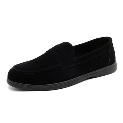Hot Sale Men's Slip On Loafers Preppy Lightweight Breathable Comfort Outdoor Flats Non Slip Soft Sole Casual Daily Walking Shoes