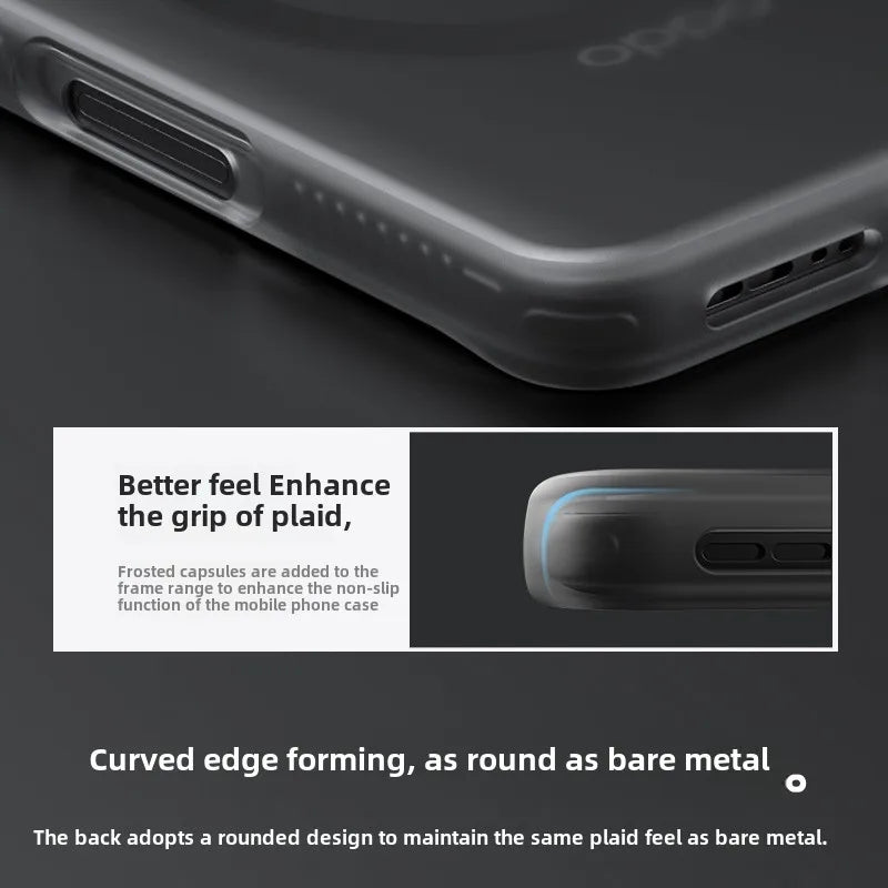 For OPPO Find X8 Ultra Pro Case Luxury Skin Feel Matte Magsafe Magnet Phone Cover For OPPO Find X 8 X8Pro Shockproof Bumper