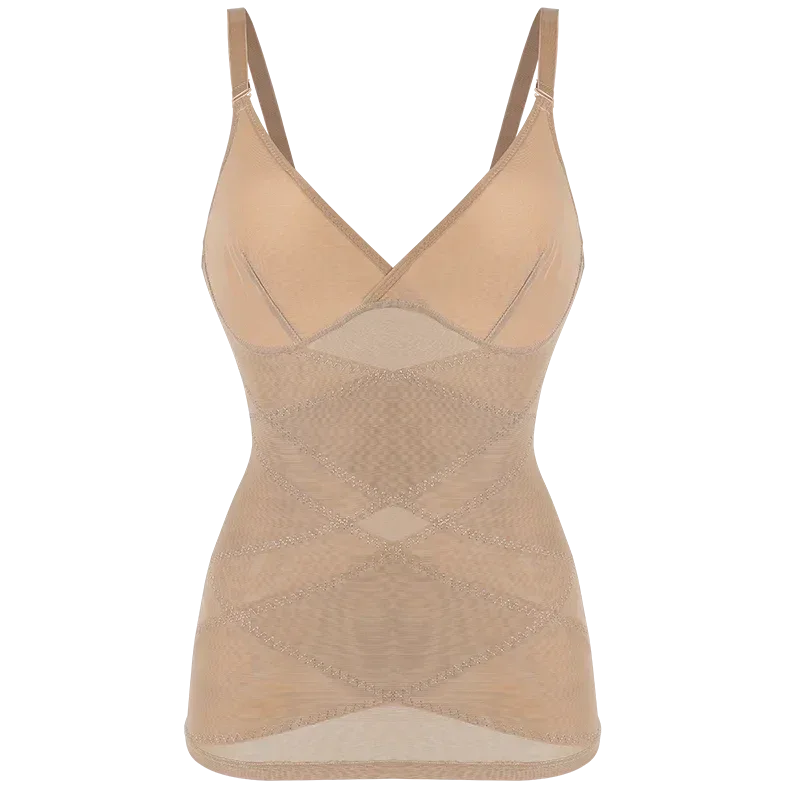 MISSMOLY Women Built in bra Shapewear Camisole Tummy Control Body Shaper Slimming Underwear Compression Corset Bustier Tank Tops