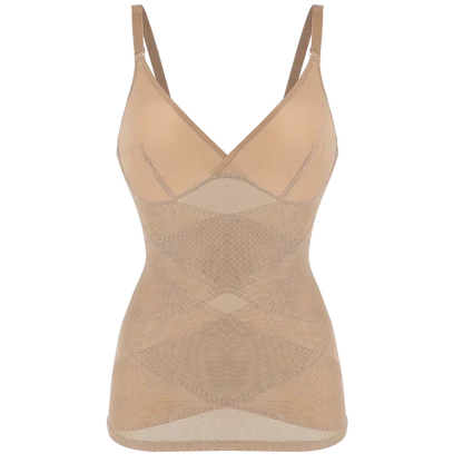 MISSMOLY Women Built in bra Shapewear Camisole Tummy Control Body Shaper Slimming Underwear Compression Corset Bustier Tank Tops