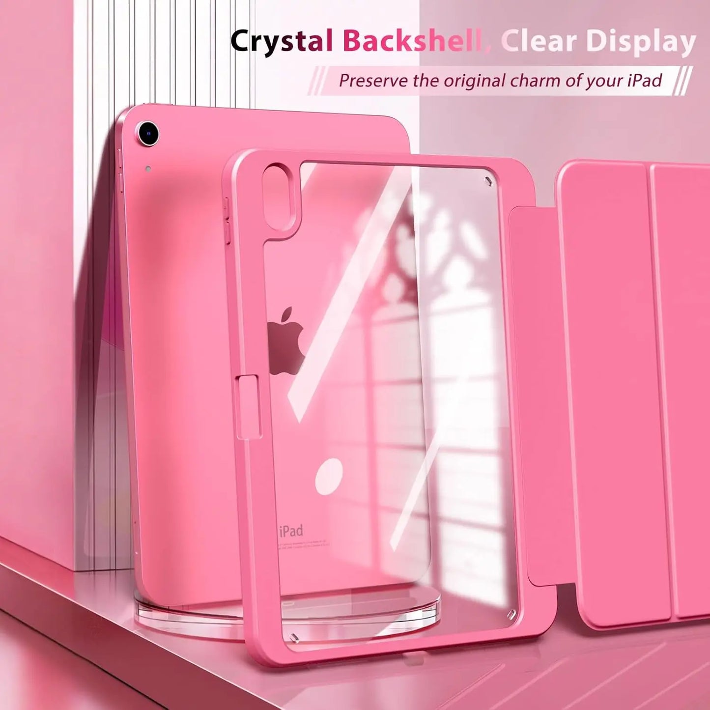 Case for iPad (A16) 11th Generation 11 Inch 2025, iPad 10th Generation Case 10.9 Inch 2022 with Pencil Holder,Protective Cover