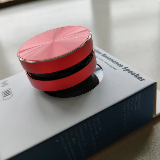 1pcs Bone Conduction Speaker Bluetooth-Compatible TWS Wireless Stereo Sound Hummingbird Speaker With FM Radio Red Black Silver by PDG ibma