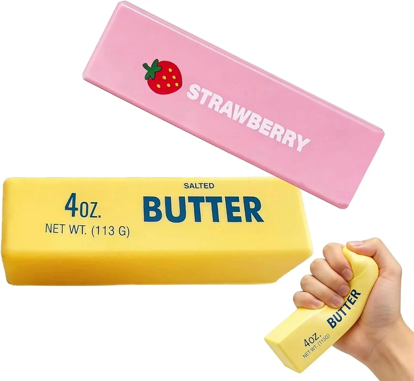 Creative popsicle shape decompression toy color gradual change extrusion decompression slow rebound practical mini toy