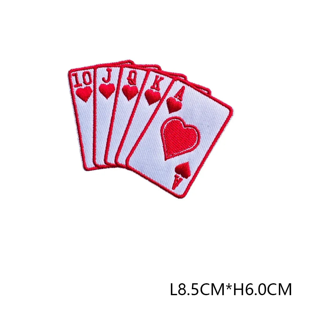 Valentine's Day Emblem Clothing Accessories Badge Sticker Embroidered Embroidery Sticker Iron-on Patches