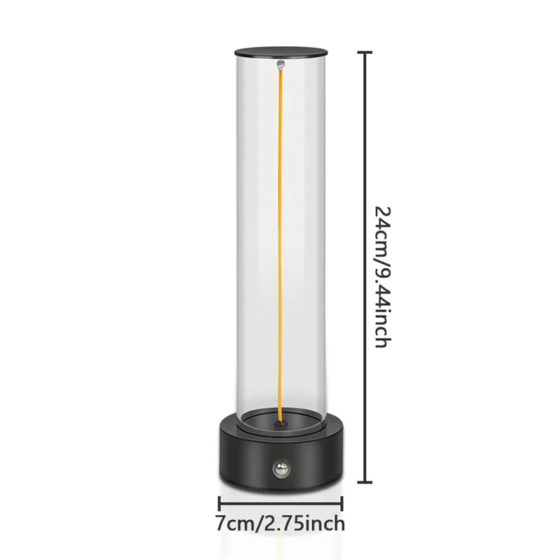 Magnetic LED Table Lamp Touch Control Cordless Night Lamp USB Rechargeable Desk lamp For Bedroom Ambient Night Lights led