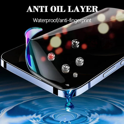 3Pcs Anti-Spy Hydrogel Film iPhone 17 16 15 14 13 12 11 Pro Max Privacy Screen Protectors Protective Film 14 Plus Not Glass 16E by PDG ibma