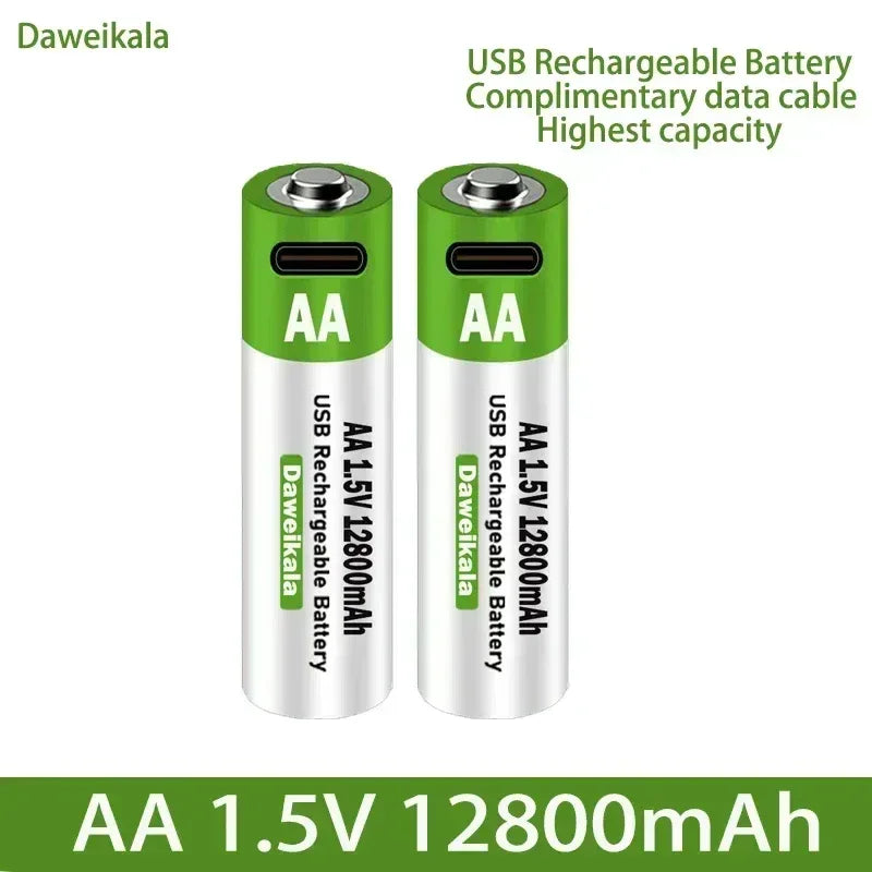 Lithium Rechargeable Battery Lifepo4 Aa and Aaa High Performance Rechargeable Batteries Power Bank Recharable Usb Lipo4 Original
