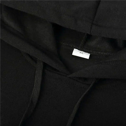 Spanish flag madrid printed Autumn and Winter Warm Cotton Men's Fleece Oversized Hoodie Outdoor Commuter Men's High Elastic top