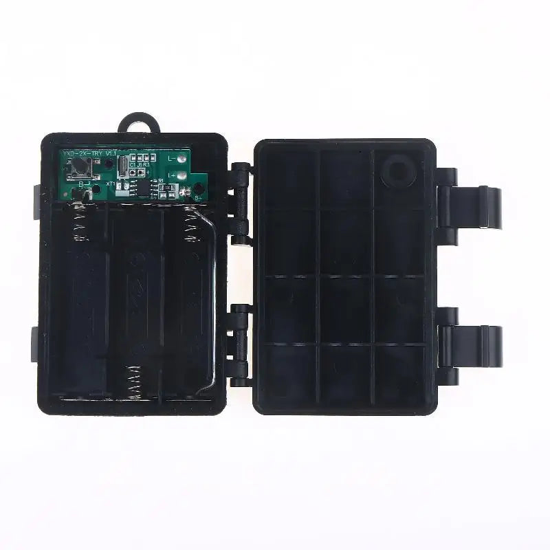 1 Set 3 Sections AA Battery Holder 3V No.5 Waterproof And Dustproof Battery Cartridge With Timing Function