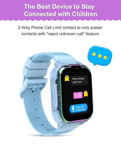 Full Netcom DH20 Children's Smart Watch 4G Video Call Positioning Card Student Phone Watch