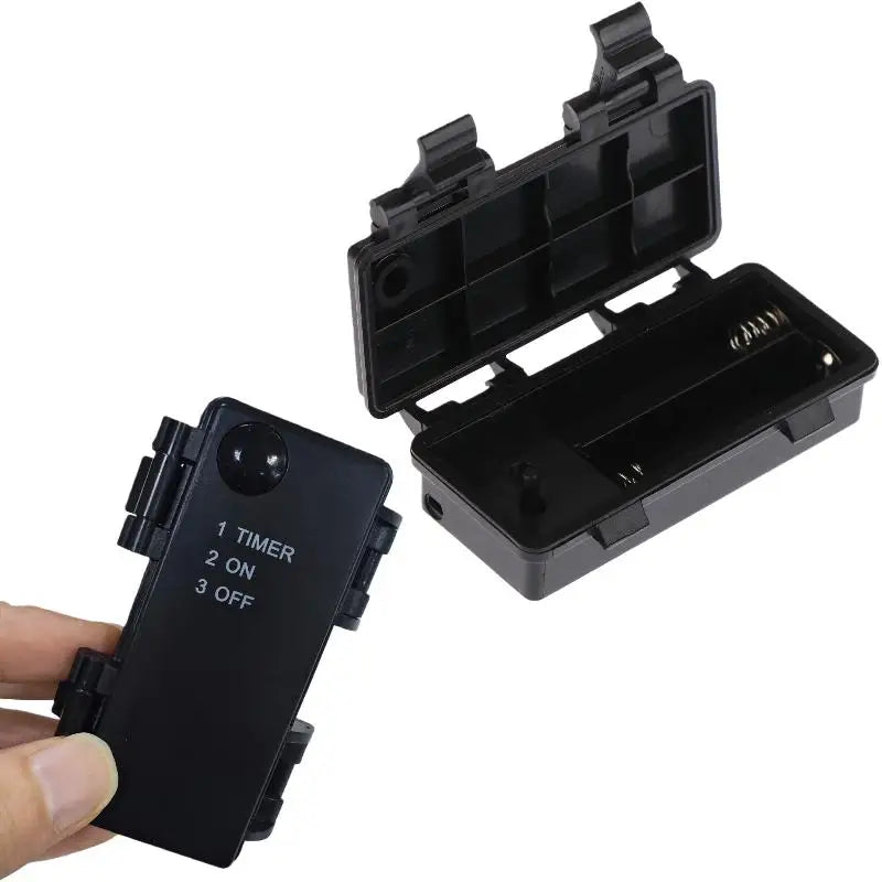 NEW Hot！1Pc 2 Sections AA Battery Holder 3V No.5 Waterproof And Dustproof Battery Cartridge With Timing Function