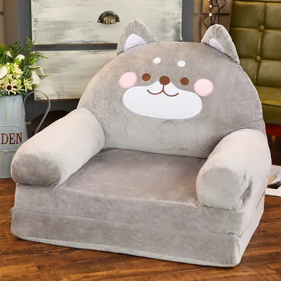 Sofas Children Sofa Cute Cartoon Lazy Folding Small Sofa Bed Girl Princess Baby Toddler Dual-purpose Child Seat All sofas