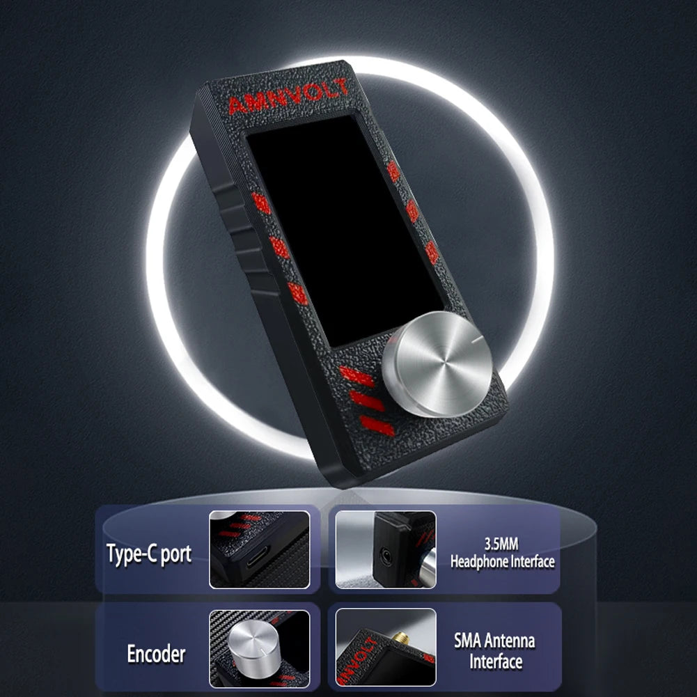 ATS MINI SI4732 Full Band DSP Radio, Pocket Receiver FM AM MW SW SSB, with Headphone Amplifier Hi-Z with Antenna