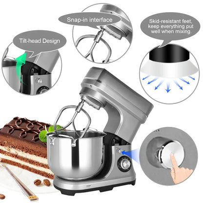 Kitchen 11 Liters Big Capacity Food Mixer 2000w Electric Food Stand Dough Mixer with Stainless Steel Bowl