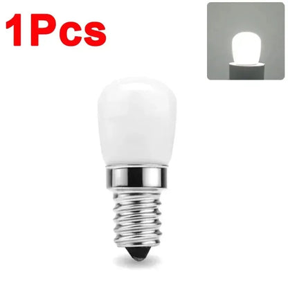 LED Refrigerator Lamp E12 Light Bulb 220V LED Refrigerator Lamp Screw Bulb for Refrigerator Display Cabinet Home Lighting