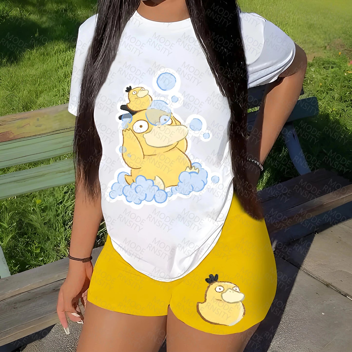 Women's T Shirt Sports T Shirt Inner T Shirt Pikachu Eevee Squirtle Bulbasaur Print Pokemon Cute Pattern Cartoon Character