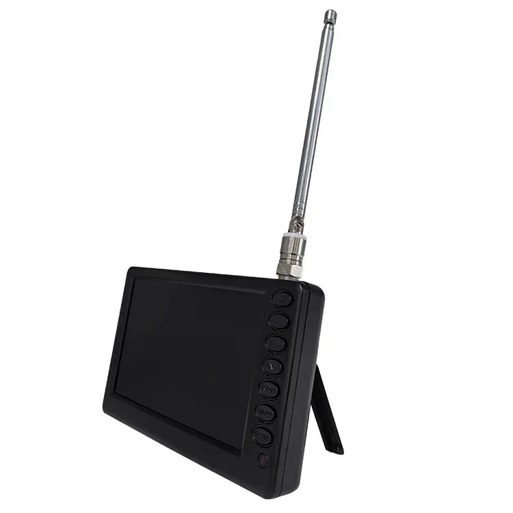 Small TV 5 Inch Portable LED Television Support DVB-T DVB-T2 ATSC ISDB Rechargeable Digital TV