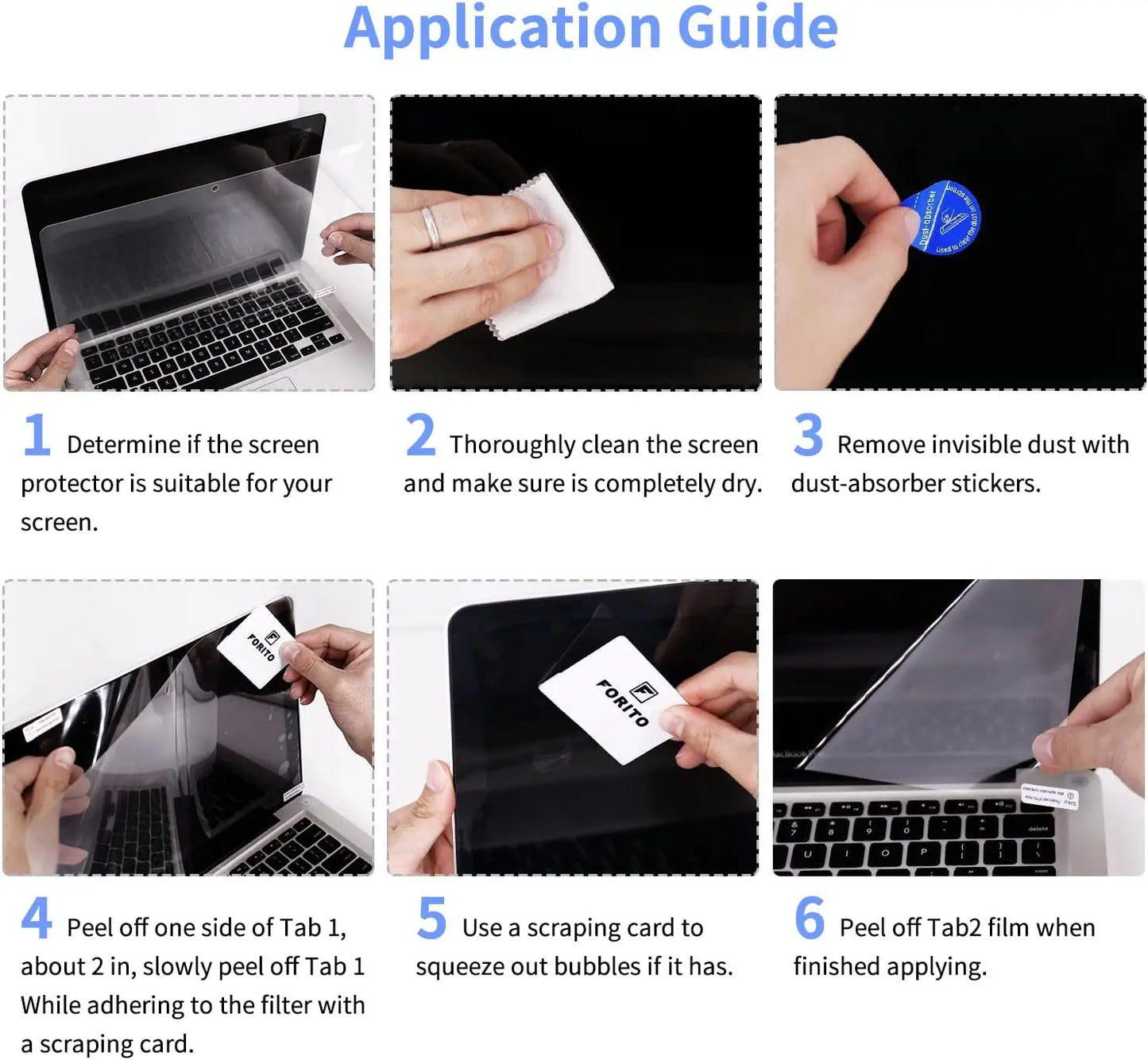 GLOSSY 13.3 Screen + Small Screen Guard Protector For LENOVO YOGA BOOK 9I 2023