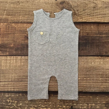 Baby Outfits Newborn Photography Props Sleeveless Baby Boy Romper  Jumpsuit Infant Photoshoot Accessories