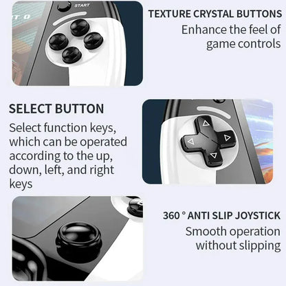 X9 Handheld Video Game Console With 3000 Games 5.5inch Screen Retro Video Game Player Built in 9 Emulators Support NES GBA GBC