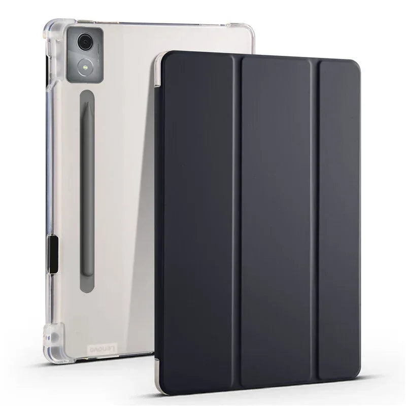 Coque For Lenovo Xiaoxin Pad Pro 2025 Case PU Leather Soft Back Stand Cover For Xiaoxin Pad Pro 12.7 2025 Case with Pen Holder