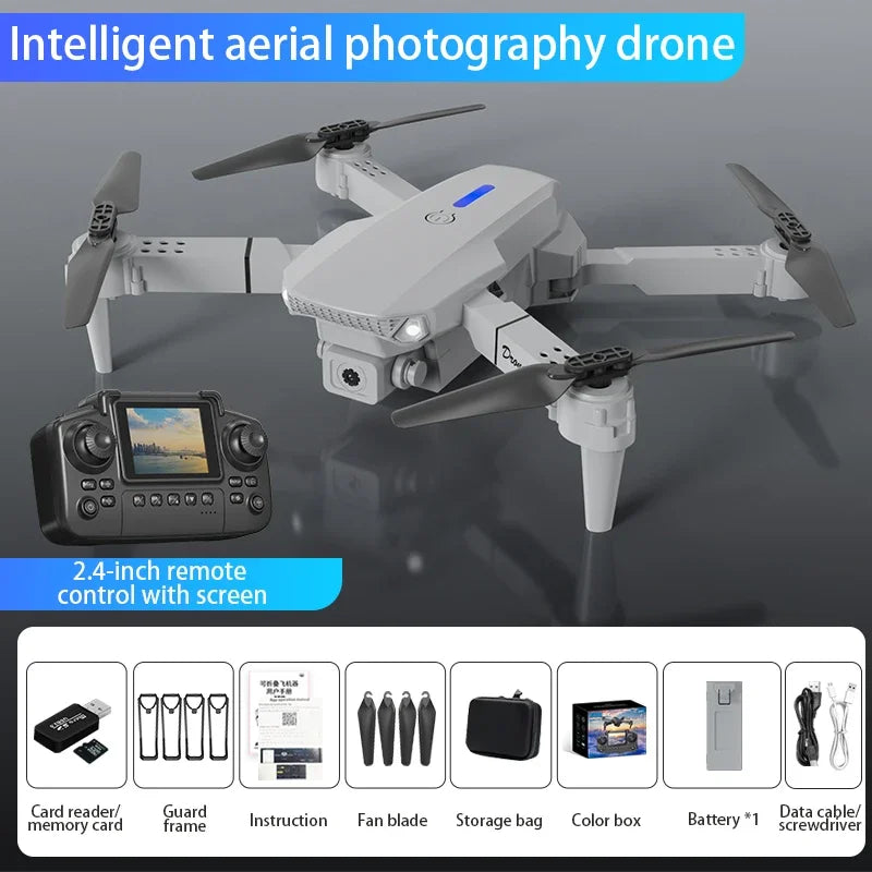 E88PRO Drone 8K 5G Professional HD Dual Camera Aerial Photography Remote Control Aircraft Quadcopter Toys 15000M 2025