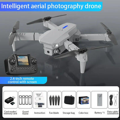 E88PRO Drone 8K 5G Professional HD Dual Camera Aerial Photography Remote Control Aircraft Quadcopter Toys 15000M 2025